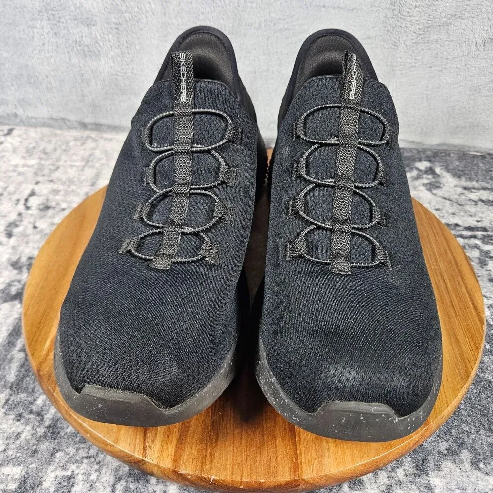 Skechers Mens Slip Ins Ultra Flex 3.0 232452W Black Slip On Shoes Size 12 Wide